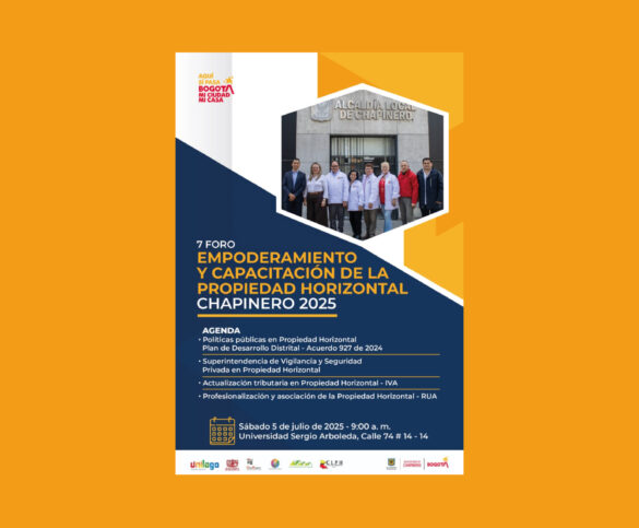 AFICHE FORO PH CHAPINERO