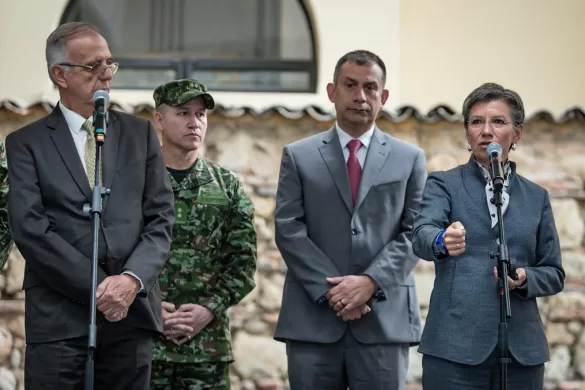 RUEDA DE PRENSA SEGURIDAD BOGOTA